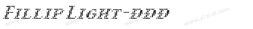 Fillip Light字体转换 Fillip Light字体转换